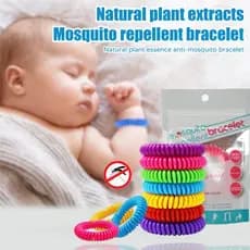 3/1 PULSEIRAS REPELENTE PROTEÇÃO CONTRA MOSQUITOS ESCOLAS  PASSEIOS, VIAGENS!
