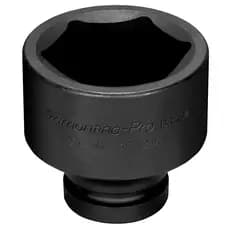 Soquete de Impacto Sextavado Aço Cromo Molibdênio 3'' Encaixe 1'' Tramontina PRO 44918/028
