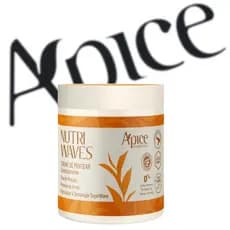 Creme de Pentear Nutri Waves 500g Ápice, Proteína do Arroz e Óleo de Pracaxi, Definição de cabelos.