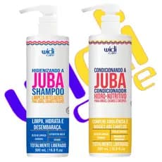 Kit Higienizando e Condicionando A Juba Widi Care 500ml