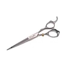 Tesoura Profissional UMI 6 Polegadas, Aço 440 com Charme Dourado, com Entrada Anatomica Pra os Dedos