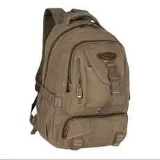 Mochila Bolsa De Lona Resistente Masculino Feminino Escolar Trabalho Viagem