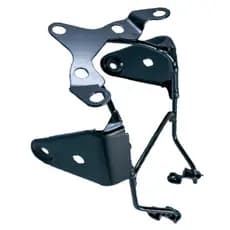 Suporte Farol Aranha  Modelo Titan 150 Ano 2004 a 2008 Preto e Cromado