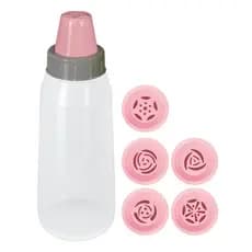 Bisnaga Bico Russo C/5 Bicos (0,35 L) Decorador Bolo e Doces