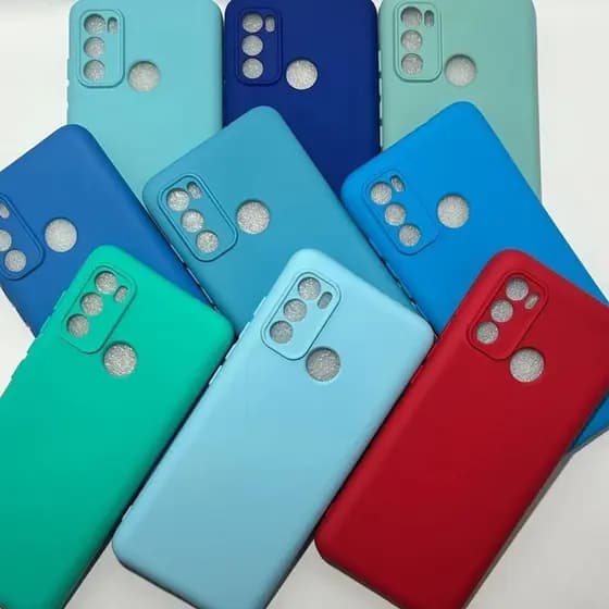 Capa Case Silicone Colorida/Carteira para Moto G60