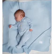 Saída Maternidade Menino Heron Kit 2 Peças Fofinho Premium Macacão Manta RN Luxo Confortável