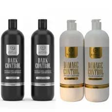 KIT SALÃO EM CASA- 1 kit Damage + 1 Kit Dark Control – 4 Litros