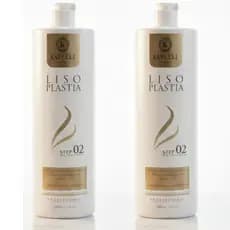2 Escovas progressivas inteligente marroquina Kapelli 1 litro cada