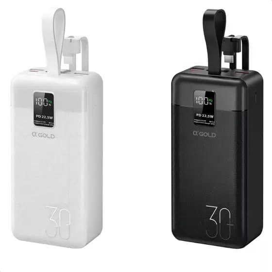 Carregador Portatil Power Bank 30000mah 22.5w Pd 3.0 Bte-43