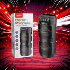 Caixa De Som Portable Bluetooth Speaker com Microfone para Home & Audio Player - ZQS2401