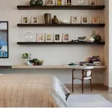 Kit 3 Prateleiras MDF Preta 90x15 Suporte Invisível Luxo Remessa Imediata