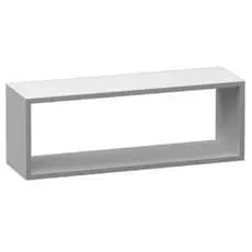 Nicho Grande 1 metro (1mx30x20) ALTURA LIVRE 27 CM cores livros decoração sala escritório