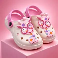 Papete Infantil Menina Leve Macia e Confortável para o Dia a Dia