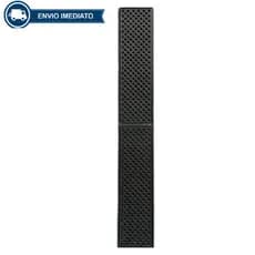 Ralo grelha em aluminio 15x100 preta
