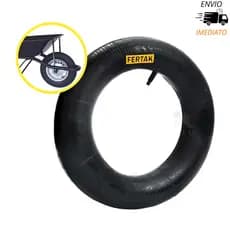 Kit Com 10 Câmaras De Pneu Para Carrinho De Mão 3.25x8 240g Fertak
