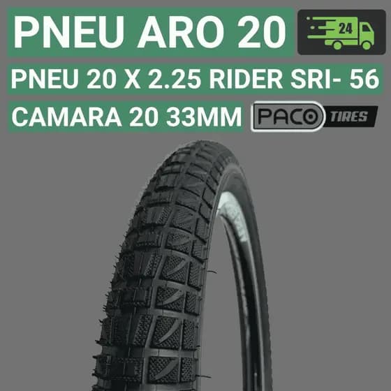 Pneu Aro 20 Pneu Aro 20 Bicicleta Pneu Para Aro 20 Pneu Para Bmx Aro 20 Pneu 20 2.25 RIDER SRI- 56