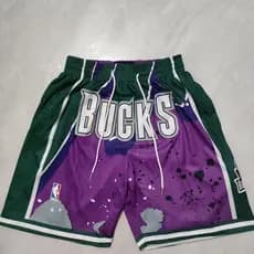 Boutique de shorts de basquete, shorts esportivos roxos com bolso, estilo novo bordado.