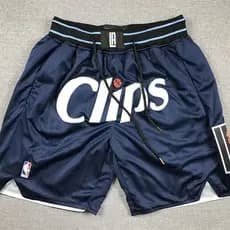 Shorts Bordados com Bolsos Calças de Esporte de Basquete