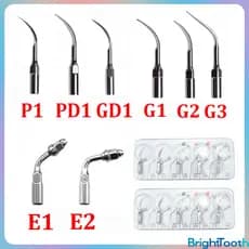 5pcs Ponta De Inserção Ultrassônica Universal EMS G1/G2/G3/E1/E2/P1