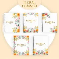 Agenda personalizada - permanente ou datada - agenda para anotações