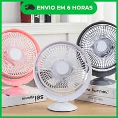 Mini Ventilador de Mesa USB Portátil - Alfacell 2 velocidades 7w