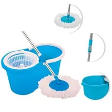 Mop Mágico Giratório 360° – Limpeza Profissional