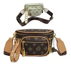 Bolsa Pochete Feminina Transversal Shoulder Bag  De Cintura
