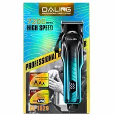 Máquina de Cortar Cabelo Profissional  DL-1929 7200RPM USB Recarregável Aparador Barbeiro Ajustável Alta Potência
