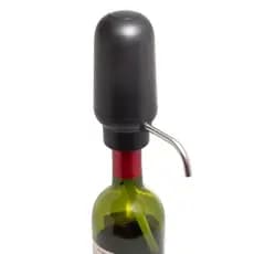 Aerador Elétrico Plástico para Vinho Automático Preto Wolff