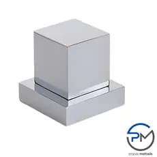 Acabamento Para Registro Cromado Metal Padrão Deca