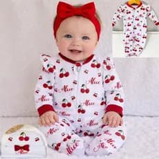 Macacão Bebê Personalizado com o nome | Macacão Bebê Menina | Macacão Bebê Menino | Recém-nascido RN