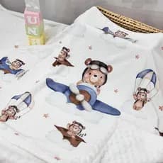 Mantinha Bebê Recém-Nascido |Pronta Entrega |Envio Rápido |Tamanho 70x90cm Cobertor Inverno Manta RN