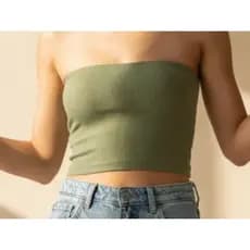 Top Faixa | Cropped | Canelado | Feminino | Tomara Que Caia