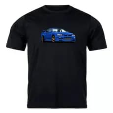 Camiseta Masculina Lançamento Skayline R34 Tecido de Alta Qualidade 100% Algodão