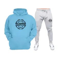 Conjunto de Moletom com Calça Cinza Lançamento Yellowstone Tecido Flanelado