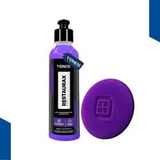 RESTAURAX 240ML + APLICADOR DE ESPUMA - REVITALIZA PLASTICOS