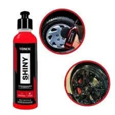 Shiny Pretinho Pneu 240ML Revitalizador Pneu Vonixx