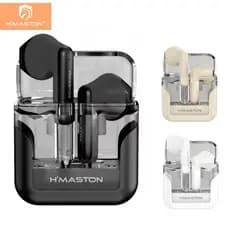 H'maston RS-60 Fone De Ouvido Bluetooth 5.3 Sem Fio Tws Com Led