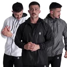 Kits Jaquetas Corta Vento Forrada Masculina Impermeável Frio inverno Type One