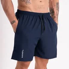 Bermuda Tactel Esportiva Masculina Academia Corrida Anti Odor Casual Mauricinho Bolso Anti Areia