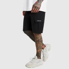 Bermuda Masculina Leve Tactel Elastano Não Esquenta 5 Bolsos Cargo Academia Treino Confortável