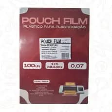 Filme para Plastificação Pouch Film A4 220x307mm - 0,07mm (100 Folhas) - Mares