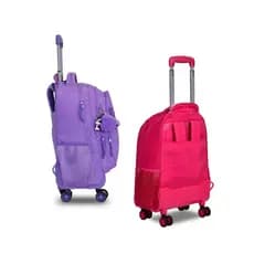Mochila Carrinho 4 Rodas Rebecca Bonbon RB24518 Cores