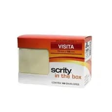 Envelope Visita 72x108 Papel 80g 100 Un - Scrity