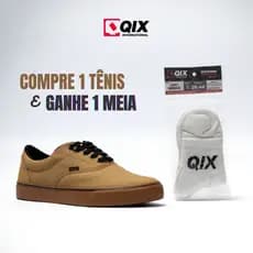 KIT Tênis QIX Sunset e MEIA QIX