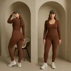 Macacão Longo Feminino Inverno  Modelo Virginia Tendência da Moda Feminina
