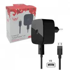 Carregador Completo Turbo Power Cabo Móvel V8 AL-7080-V8