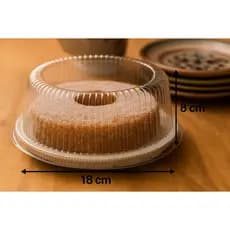 50~100 Embalagens para Bolo Torta boleira Caseiro [Ref. 32 forma 18cm] Tampa Media
