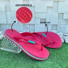 Chinelo Sandalia Ortopedica Feminino Confort Flex Antiderrapante Confortavel Macia Envio Imediato