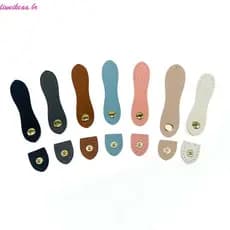 Liweikea Ferrolho Fecho Fivela Bolsa Acessórios Ombro Crossbody Saco Bloqueio